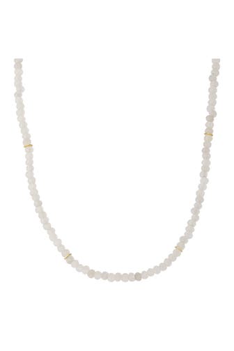 GLANZSTÜCKE MÜNCHEN Kette Chalcedon weiß