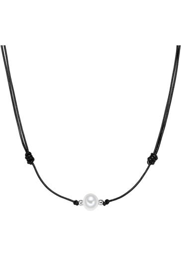 VALERO PEARLS Kette Sterling Silber weiß