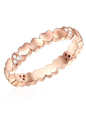 LULU & JANE Ring Sterling Silber roségold