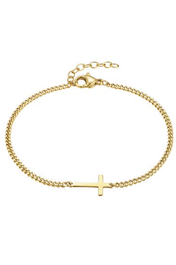 TRUE REBELS Armband Armband Edelstahl gelbgold gelbgold