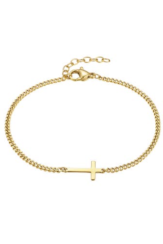 TRUE REBELS Armband Armband Edelstahl gelbgold gelbgold