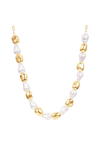 LULU & JANE Kette Glasperle OneColor