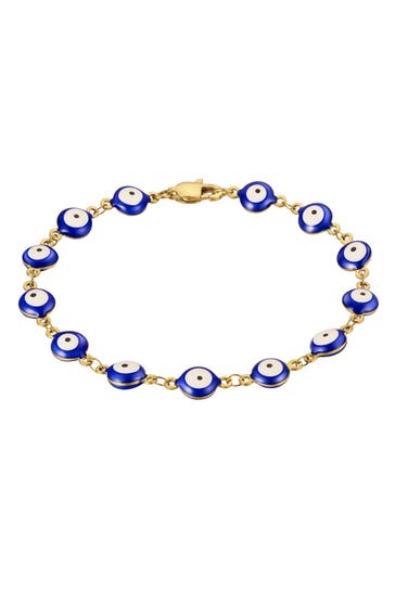 TRUE REBELS Armband Edelstahl gelbgold