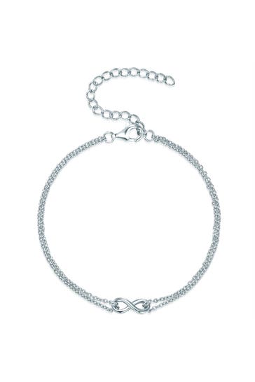 LULU & JANE Armband Sterling Silber silber