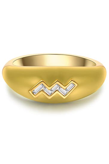 GLANZSTÜCKE MÜNCHEN Ring Sterling Silber gelbgold