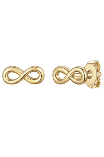 LULU & JANE Ohrringe Messing gelbgold