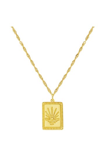 GLANZSTÜCKE MÜNCHEN Kette Sterling Silber gelbgold