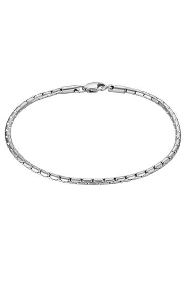 TRUE REBELS Armband Edelstahl silber