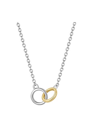 GLANZSTÜCKE MÜNCHEN Kette Sterling Silber silber/gelbgold