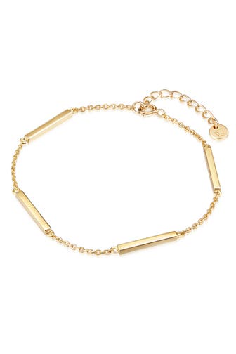 GLANZSTÜCKE MÜNCHEN Armband Sterling Silber gelbgold