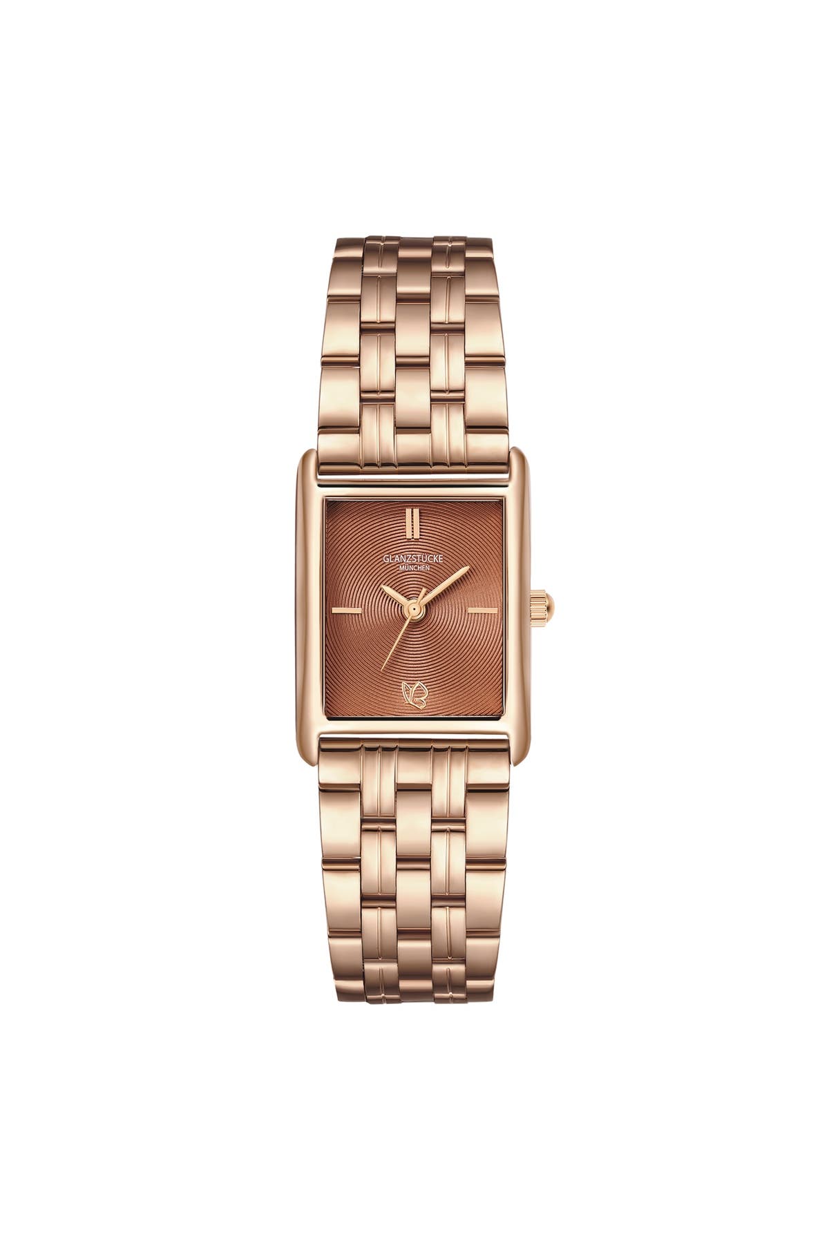 GLANZSTÜCKE MÜNCHEN Quarzuhr Damen Quarzuhr roségold Edelstahl roségold, Bild 1