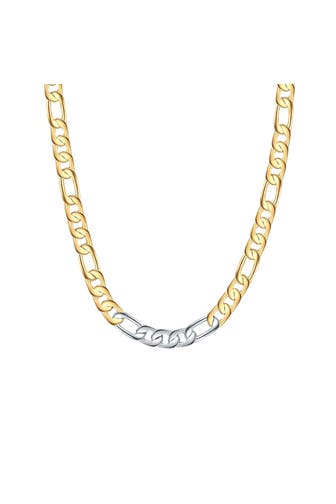 YOKOAMII Kette Metall-Legierung gelbgold