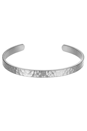 TRUE REBELS Armband Edelstahl silber