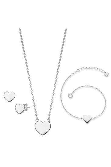 GLANZSTÜCKE MÜNCHEN Schmuckset Sterling Silber silber