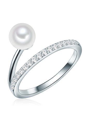 VALERO PEARLS Ring Sterling Silber silber