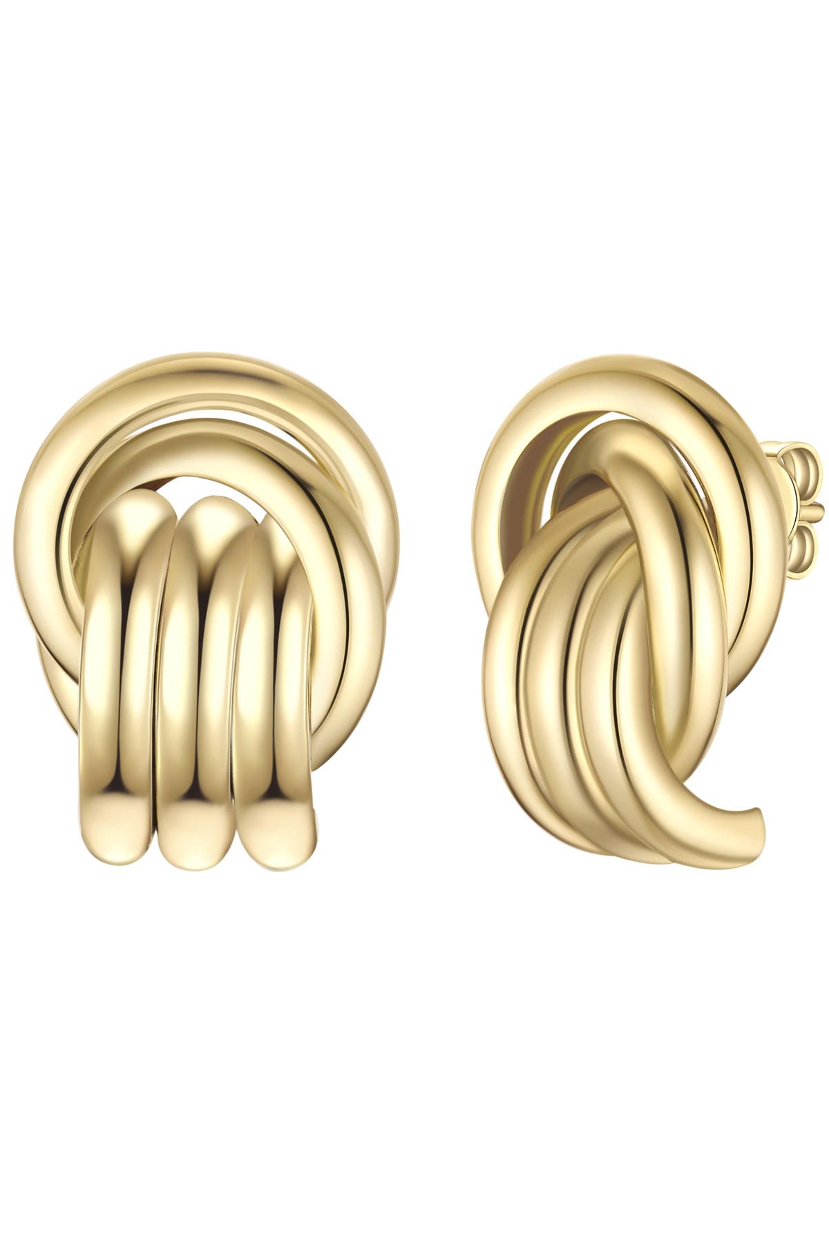YOKOAMII Ohrringe Messing gelbgold, Bild 1