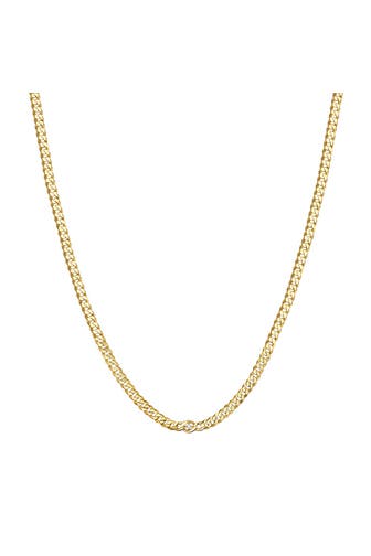 GLANZSTÜCKE MÜNCHEN Kette Sterling Silber gelbgold