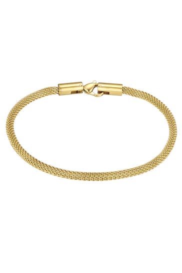 TRUE REBELS Armband Armband Edelstahl gelbgold gelbgold