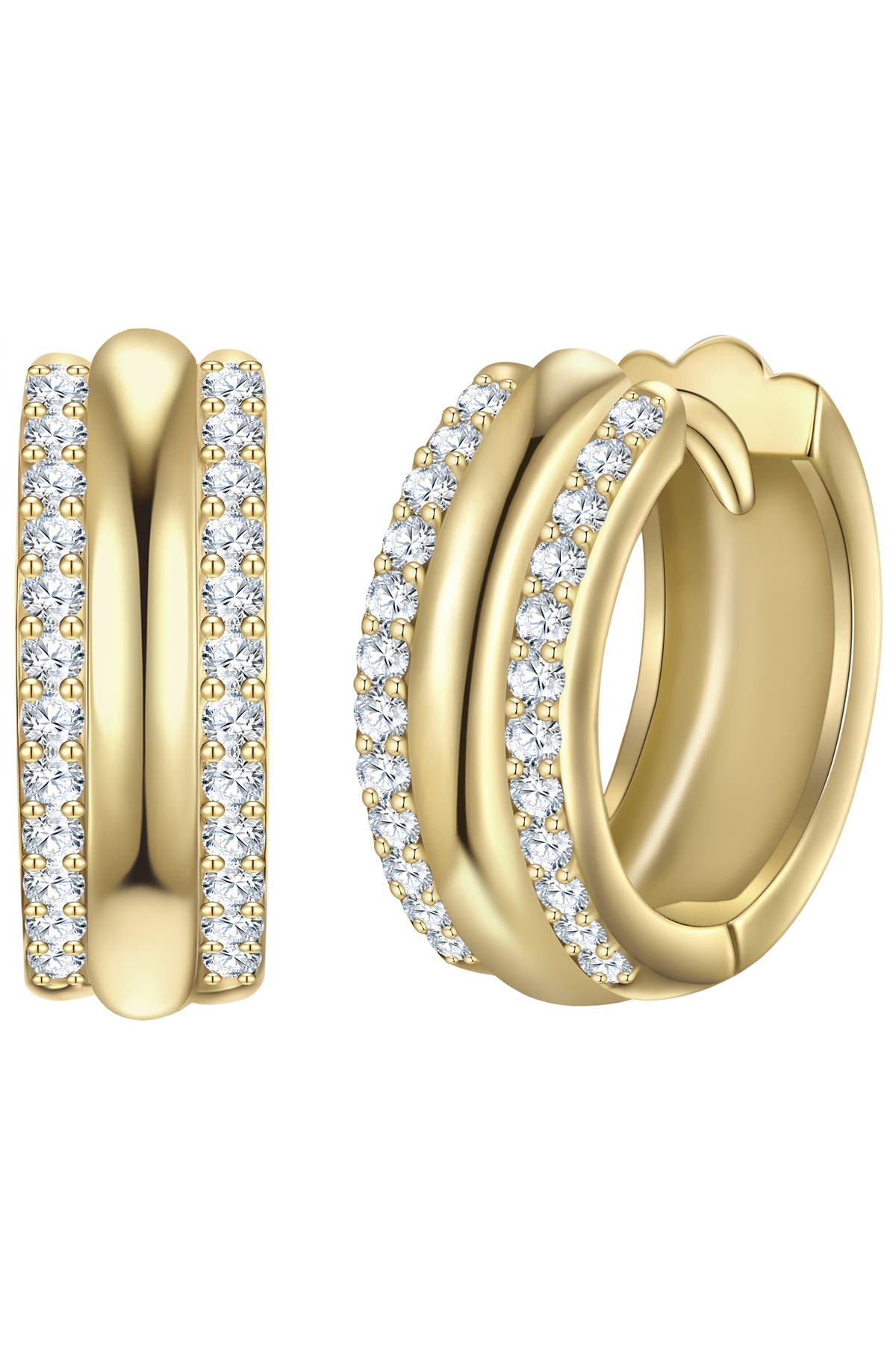 RAFAELA DONATA Ohrringe Sterling Silber gelbgold, Bild 1