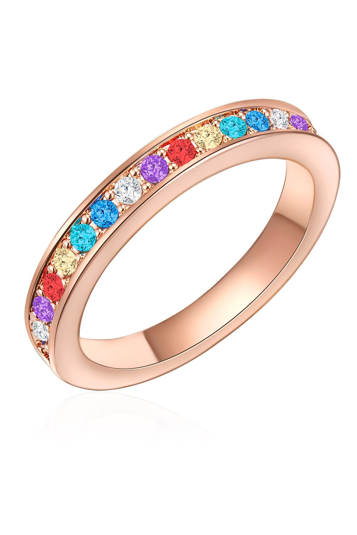 LULU & JANE Ring Metall-Legierung roségold, Bild 1