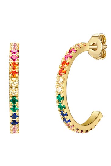 EASTSIDE Ohrringe Sterling Silber gelbgold