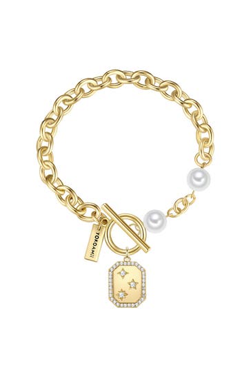 YOKOAMII Armband Messing gelbgold