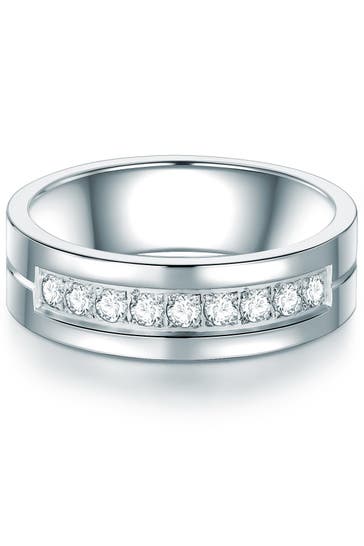 TRILANI Ring Edelstahl silber
