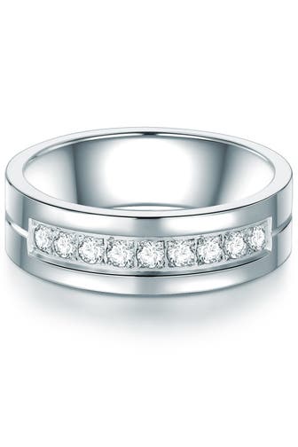 TRILANI Ring Edelstahl silber