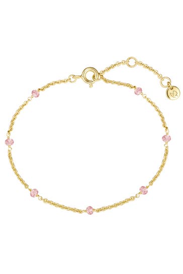 GLANZSTÜCKE MÜNCHEN Armband Sterling Silber gelbgold