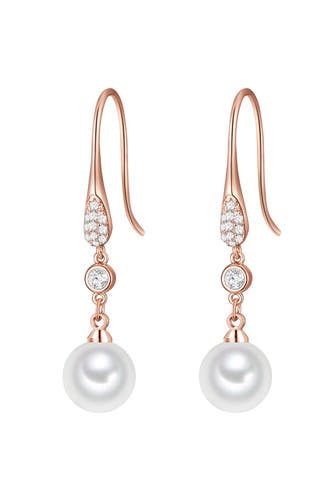 LULU & JANE Ohrringe Sterling Silber roségold