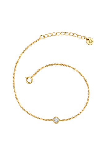 GLANZSTÜCKE MÜNCHEN Armband Sterling Silber gelbgold