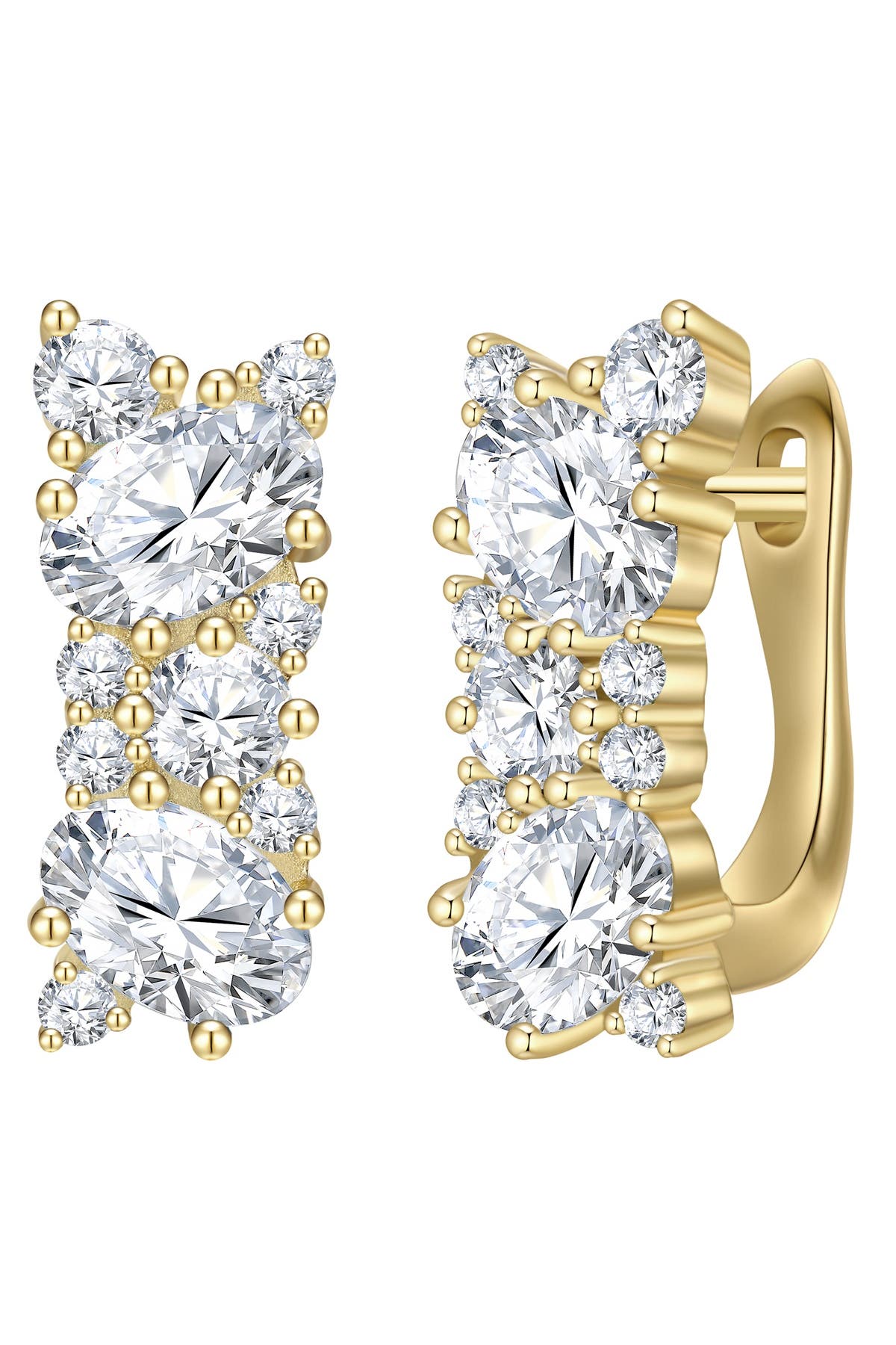 RAFAELA DONATA Ohrringe Sterling Silber gelbgold, Bild 1