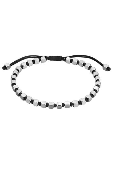 TRUE REBELS Armband Edelstahl silber