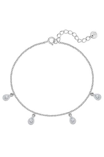 GLANZSTÜCKE MÜNCHEN Armband Armband Sterling Silber Zirkonia weiß OneColor