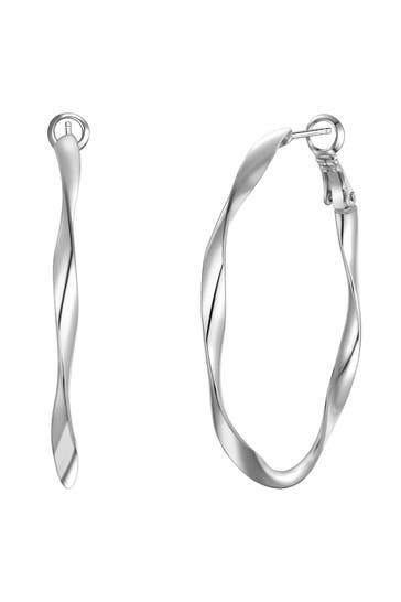 YOKOAMII Ohrringe Messing silber