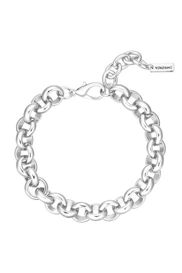 YOKOAMII Armband Metall-Legierung OneColor