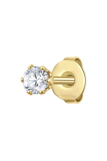 TRUE REBELS Ohrringe Edelstahl gelbgold