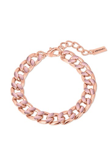 YOKOAMII Armband Metall roségold