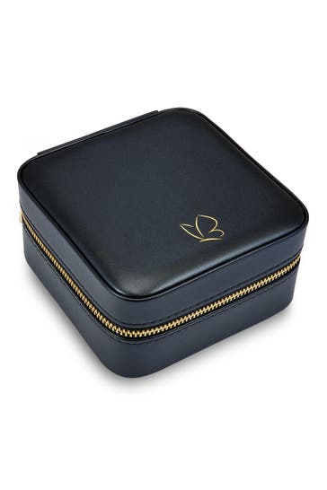 GLANZSTÜCKE MÜNCHEN Kulturbeutel schwarz schwarz