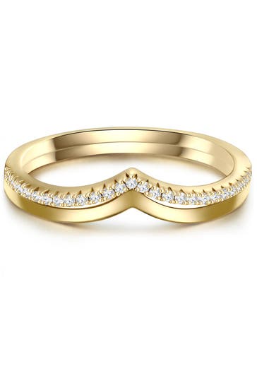 GLANZSTÜCKE MÜNCHEN Ring Sterling Silber gelbgold