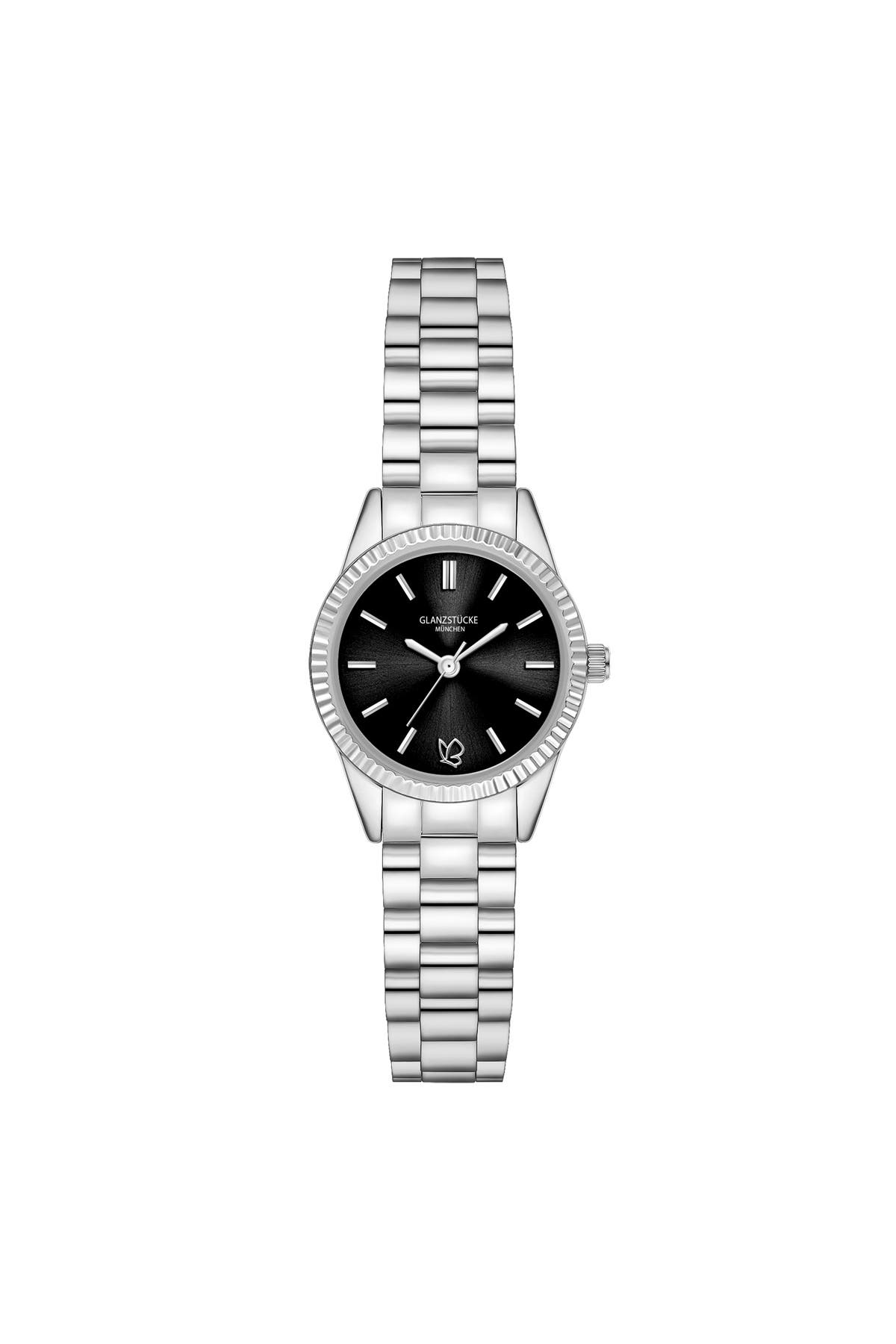 GLANZSTÜCKE MÜNCHEN Quarzuhr Damen Quarzuhr silber Edelstahl silber, Bild 1