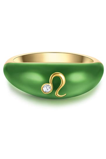 GLANZSTÜCKE MÜNCHEN Ring Sterling Silber gelbgold