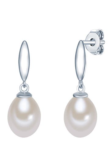 VALERO PEARLS Ohrringe Süßwasser-Zuchtperle OneColor