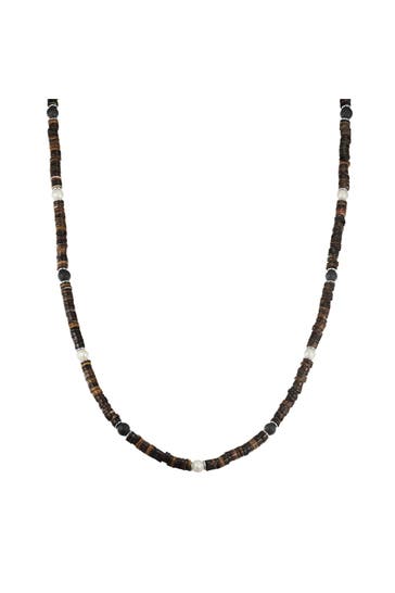 TRUE REBELS Kette Muschelkernperle OneColor
