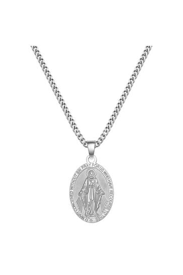 TRUE REBELS Kette Edelstahl silber