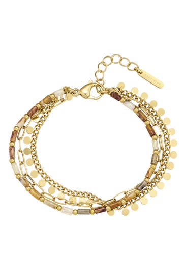 EASTSIDE Armband Edelstahl gelbgold