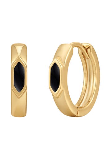 GLANZSTÜCKE MÜNCHEN Ohrringe Sterling Silber gelbgold