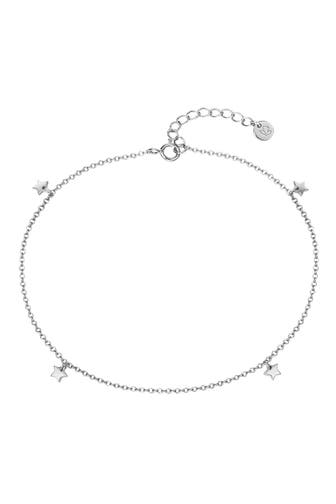 GLANZSTÜCKE MÜNCHEN Fusskettchen Sterling Silber OneColor