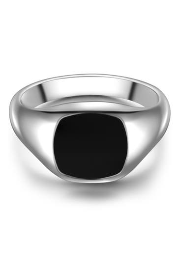 TRUE REBELS Ring Edelstahl silber