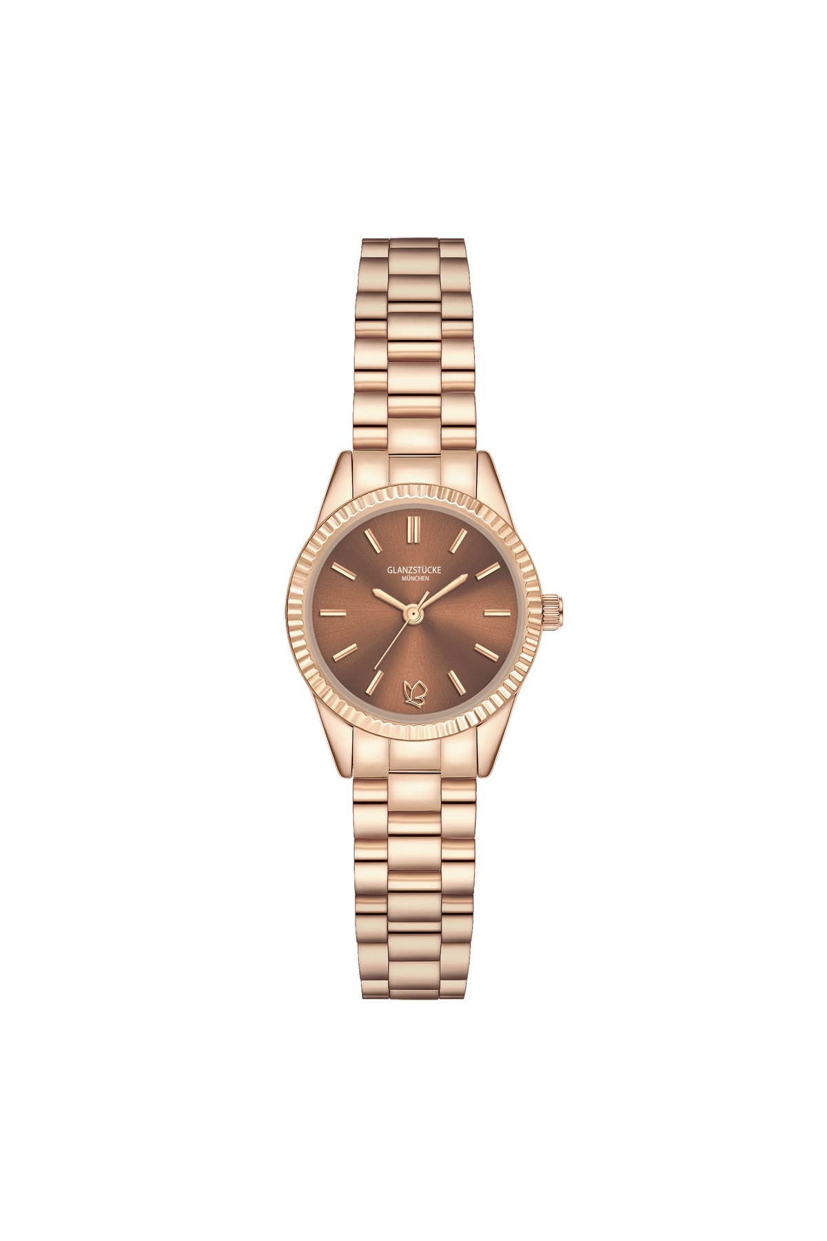 GLANZSTÜCKE MÜNCHEN Quarzuhr Damen Quarzuhr roségold Edelstahl roségold, Bild 1